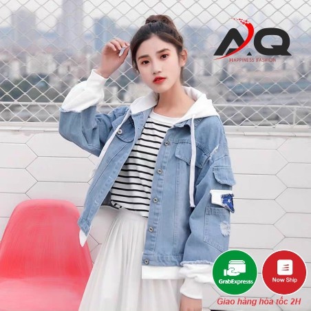 Áo Khoác Jean Nam Nữ Áo Bò Rin Jeans Nam Nữ Cao Cấp FREESHIP + QUÀ TẶNG Cao Cấp Đa Năng Nhiều Mẫu T&amp;A STORE