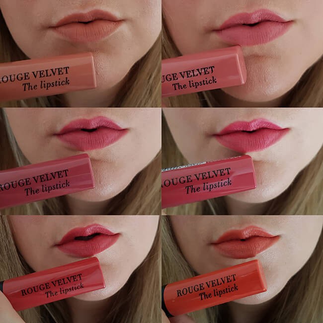 Son thỏi lì Bourjois Rouge Velvet The Lipstick Bj BJ đủ màu | BigBuy360 - bigbuy360.vn