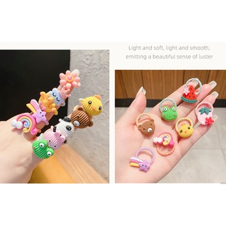 Set 10 Cột Tóc Xinh Xắn, Đáng Yêu Cho Bé