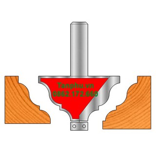 MŨI PHAY GỖ CHỈ NÓC TỦ H2