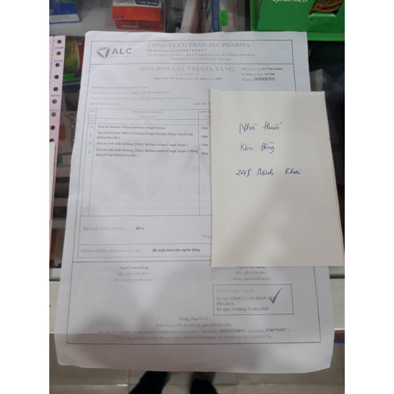 Tinh chất giảm ho Selituss