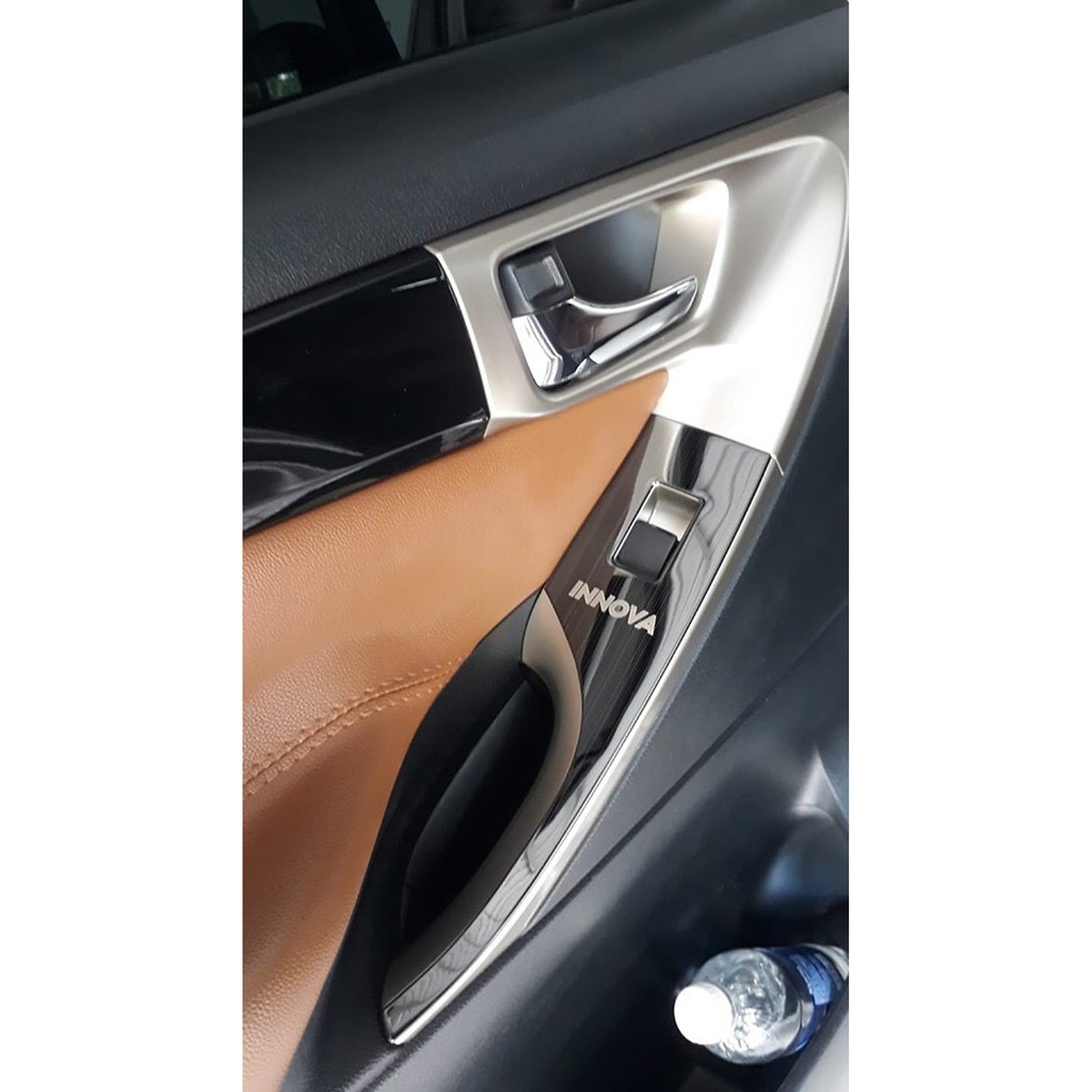Ốp nội thất titan xe Innova 2018-2019 2020 2021 - 5 chi tiết