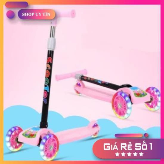XE TRƯỢT SCOOTER 3 BÁNH PHÁT SÁNG MẪU MỚ
