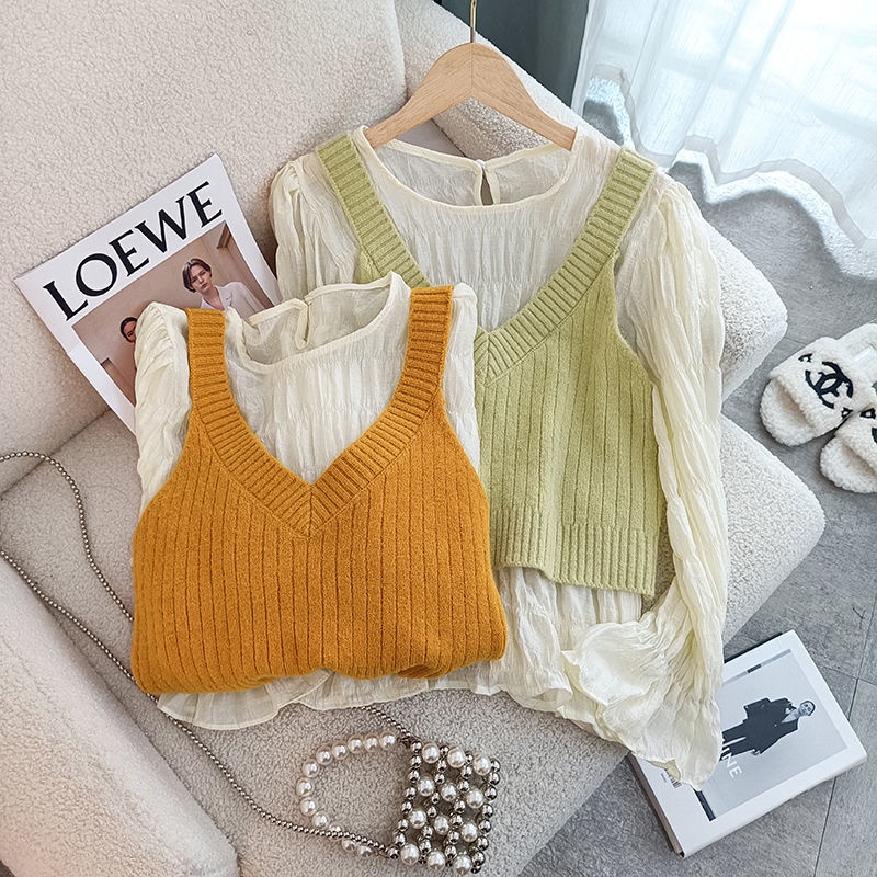 Áo Sơ Mi Voan Dài Tay Thời Trang Mùa Thu Dành Cho Nữ