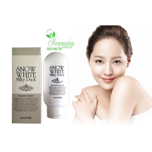 KEM DƯỠNG TRẮNG DA BODY SNOW WHITE MILKY PACK 200G CHÍNH HÃNG