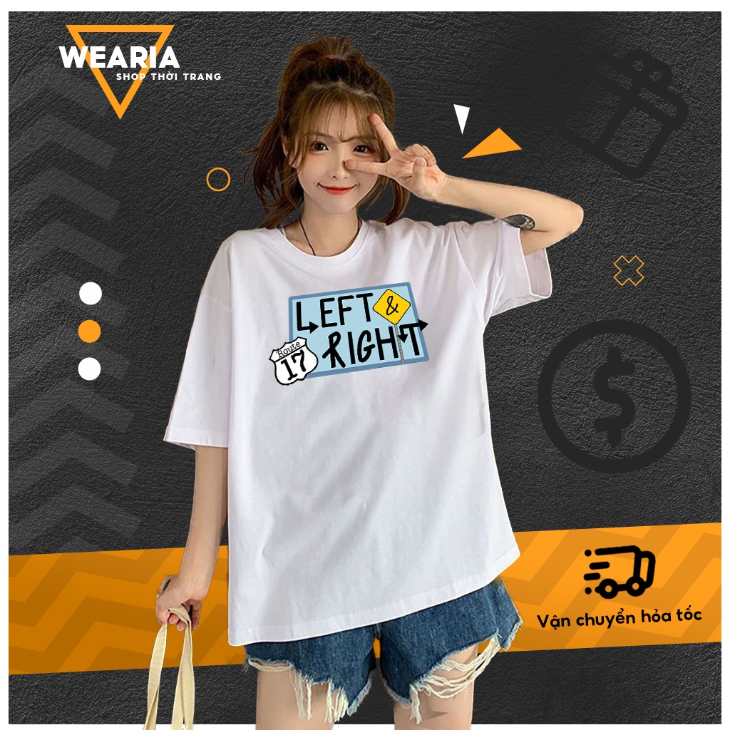 Áo thun cặp tình nhân Left and Right Seventeen Sticker Classic WEARIA top 5-KOR202112481WEARIA