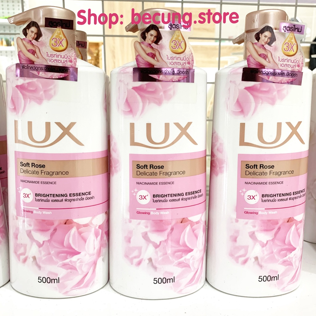 01 Chai Sữa Tắm Lux Thái Lan 500ml (date mới).