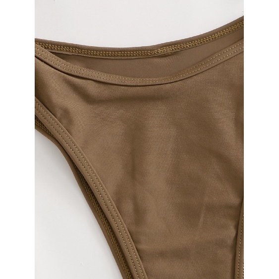 Bộ đồ bơi 1 mảnh trơn đơn giản