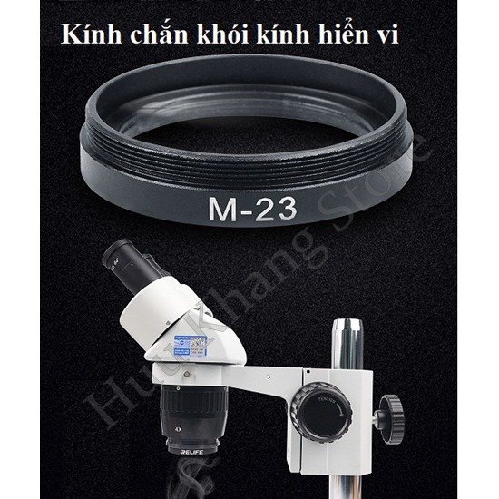 Kính chắn khói, bụi kính hiển vi M23