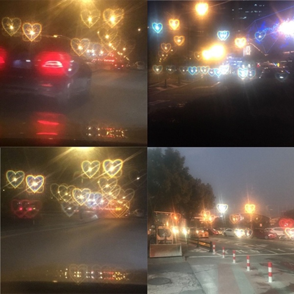 Mắt kính hiệu ứng trái tim đặc biệt bền bỉ thời trang cá tính