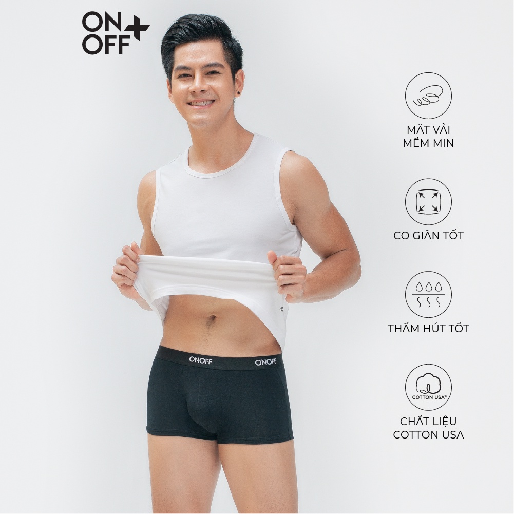 Clearance sale | Quần lót nam ONOFF mềm mịn, thấm hút vượt trội - H17BB19195