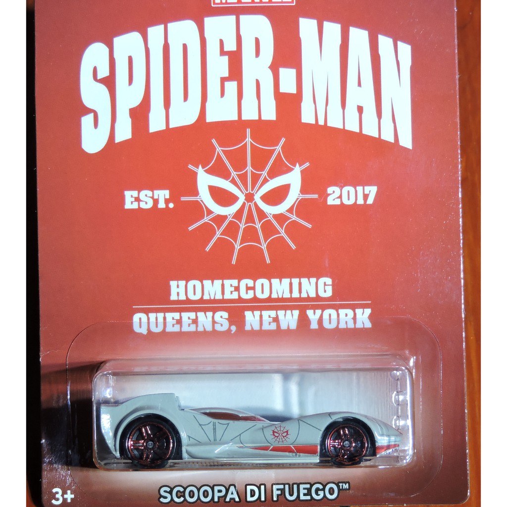 Mô Hình Xe Hotwheels Spider Man Scoopa
