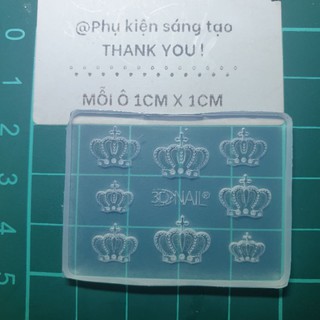 Khuôn nail-resin hình vương miệng👑👑👑
