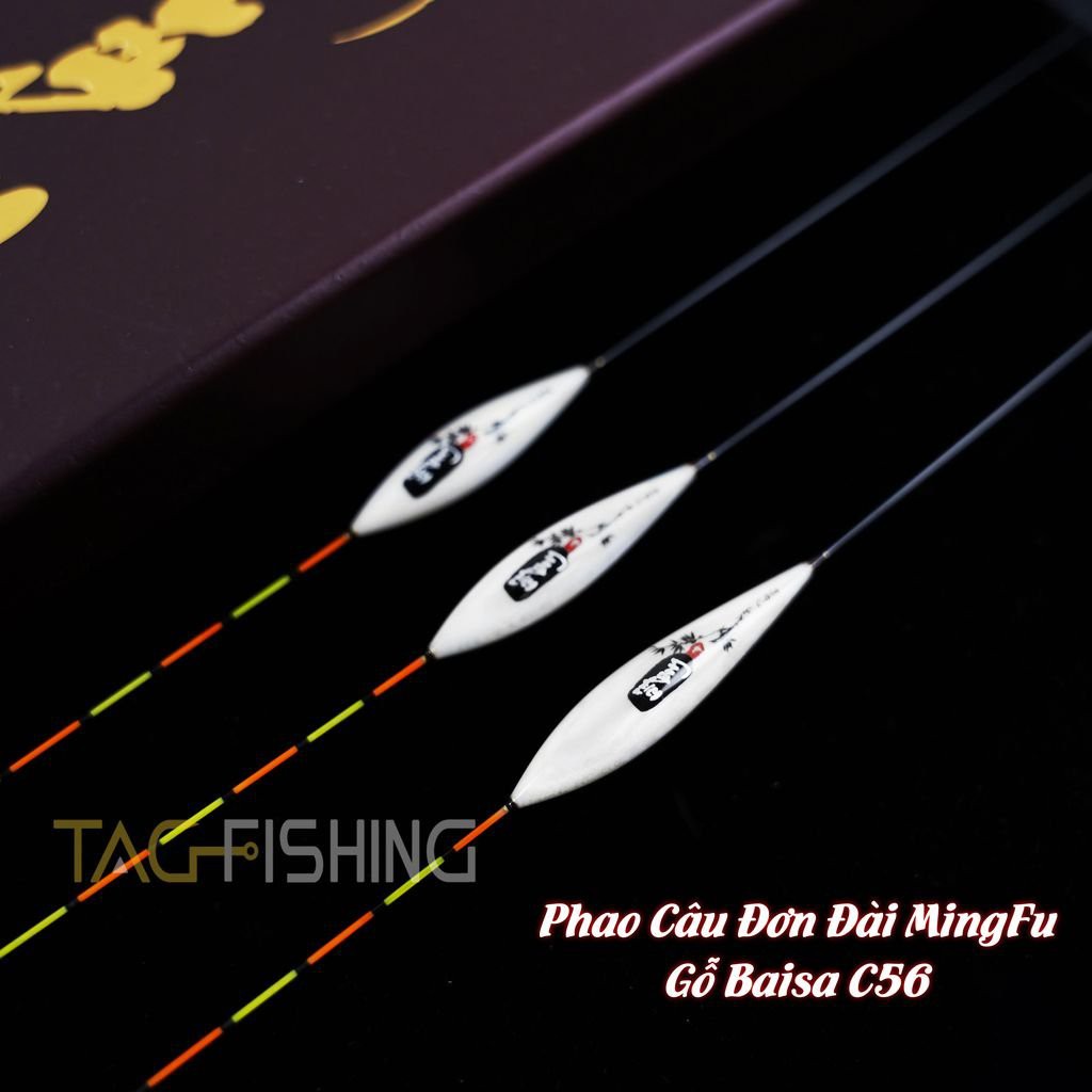 Phao Câu Đơn Đài - MingFu Gỗ Baisa C56