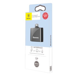 Cáp chuyển lightning sang 2 cổng lightning cho iPhone 7/7P/8/8P/X - Hiệu Baseus L39