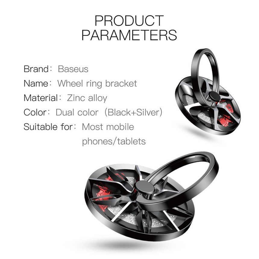 Giá đỡ Hít điện thoại iring Wheel Ring siêu xe | BigBuy360 - bigbuy360.vn
