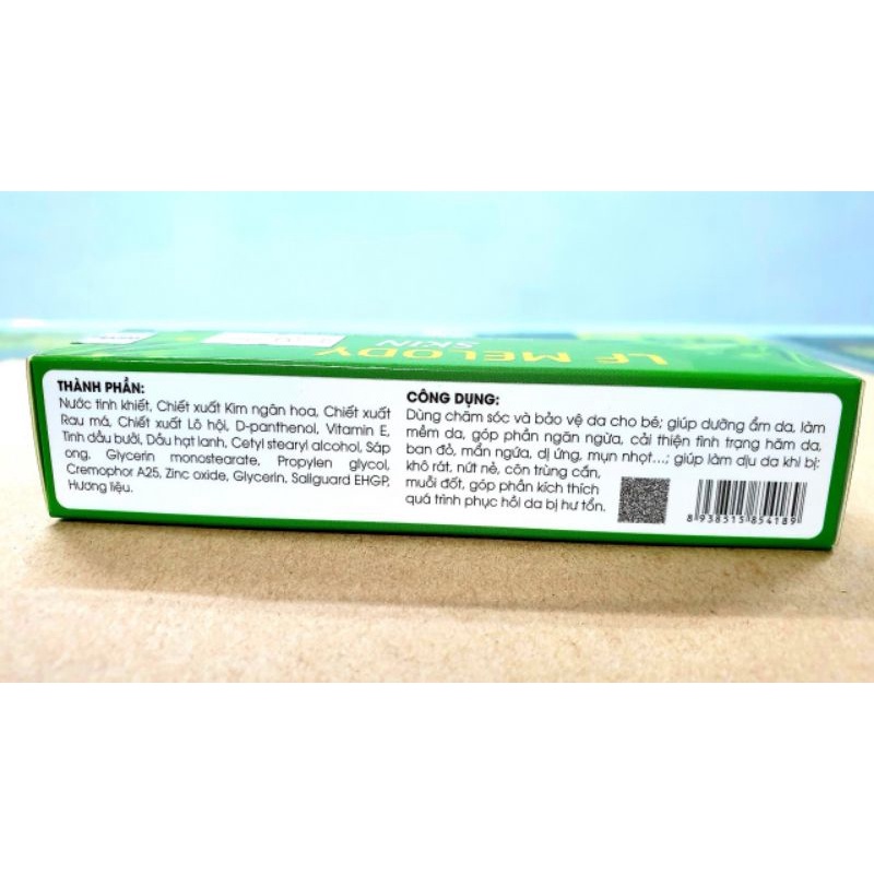 LF Melody Skin - Dưỡng ẩm, ngừa hãm da, phục hồi da bị hư tổn