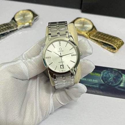 Đồng Hồ 0mega-802M Nam 38mm, Máy Nhật, Kính Sapphire