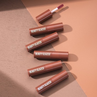 BEAUTY GLAZED chocolate mờ mặt sương mù Lip Glaze son môi không phai màu không thấm nước B35A