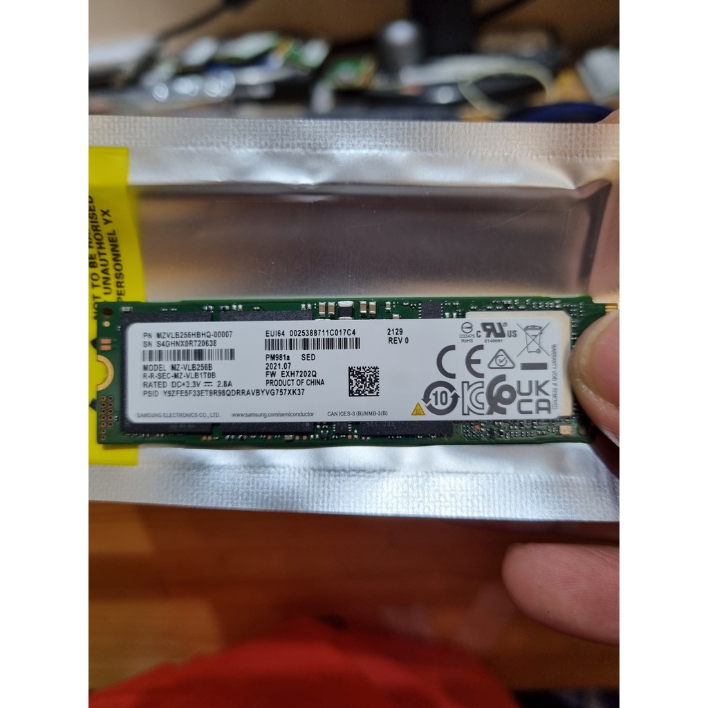 ✔️CHÍNH HÃNG✔️ Ổ Cứng SSD SAMSUNG PM981a 256GB - M.2 2280 NVMe PCIe Gen 3 x4  -  OEM 970 Evo Plus | BigBuy360 - bigbuy360.vn