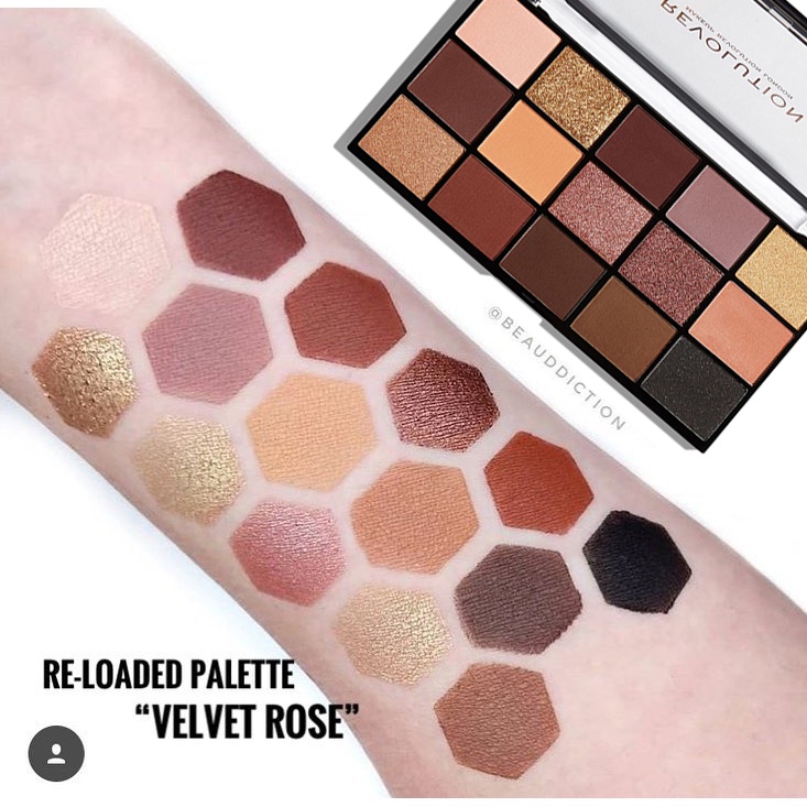 [TOP 1 SHOPEE] Bảng phấn mắt Makeup Revolution Reloaded Eyeshadow Palette Neutrals 2 Division Vitality Fever (Bill Anh)