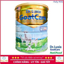 Sữa dê Dr Luxia Goatcare 1 /2 / 400gr,date luon moi