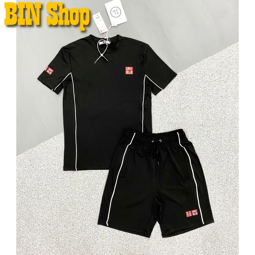 Bộ Thể Thao Nam UNIQLO Cộc Tay Co Dãn 4 Chiều - BINSHOP1997