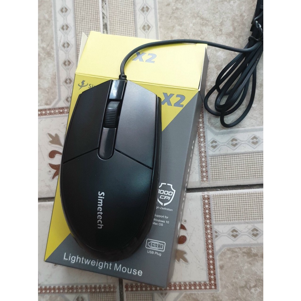 Chuột Simetech X2 có dây - BẢO HÀNH 12 THÁNG