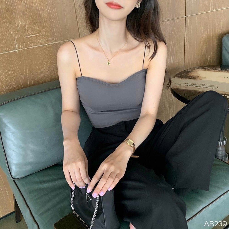 ÁO BRA THUN DÁNG LỬNG DÂY SỢI BÚN TRẺ TRUNG 2055 | BigBuy360 - bigbuy360.vn