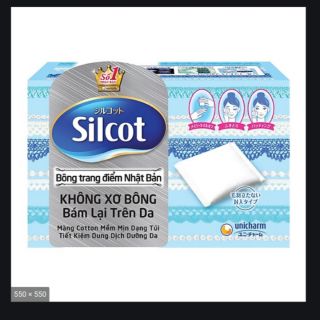 Bông tẩy trang silcot
