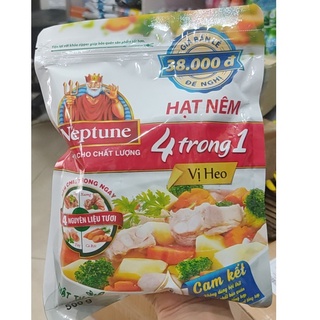 Hạt nêm Neptune 4 trong 1 Vị Heo gói 350g/500g
