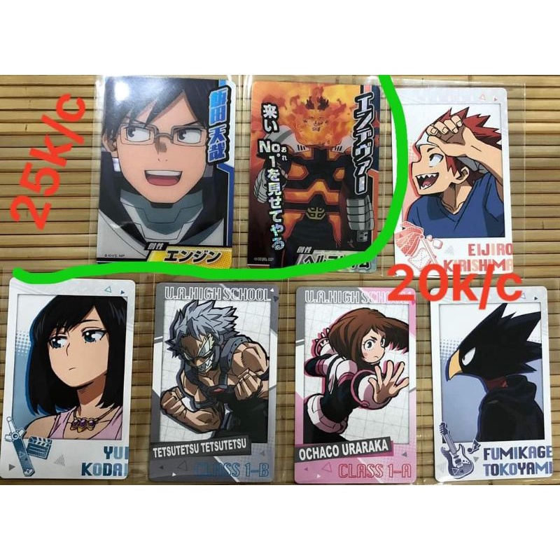 Card My hero academia