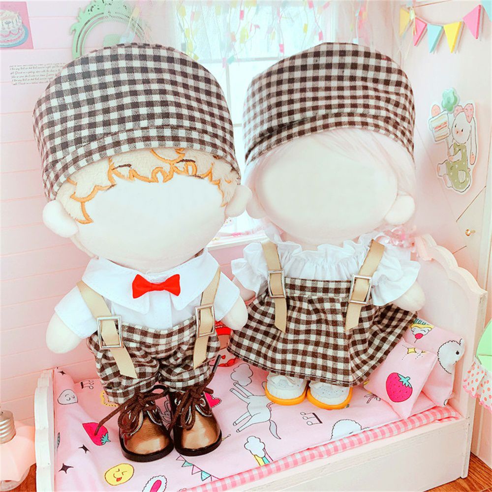 UPSTOP 1SET 20cm Mini Sweater Dolls Accessories Plush Toy Doll Supplies Clothes Birthday Gifts Cute Yellow Duck