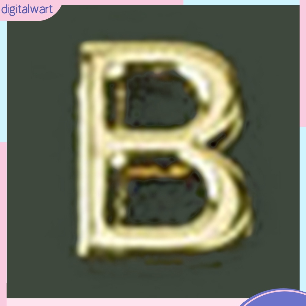 Dây Chuyền Chữ Cái Mạ Màu Vàng Thời Trang Nữ