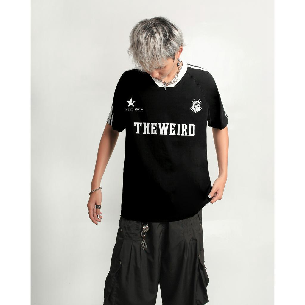 LOCAL BRAND Áo thun The Weird Phong Cách Unisex Form Rộng ATK657
