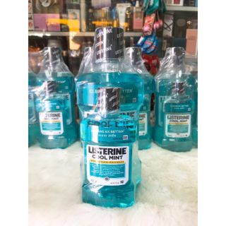 Cặp Nước súc miệng Listerine 250ml+750ml Thái Lan
