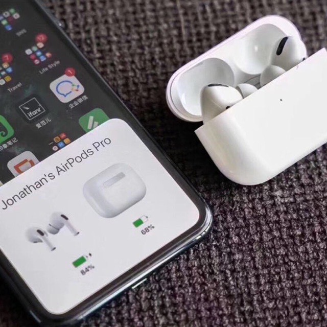 Airpods Pro 1.1 (Đổi Tên - Định Vị) Chống ồn, Cảm biến hồng ngoại ( BH 6 tháng)