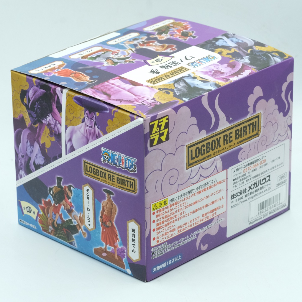 Mô Hình One Piece Logbox Re Birth Chính hãng Mega House bán lẻ 1 hộp ngẫu nhiên 4 loại khác nhau Hàng mới Nguyên Seal