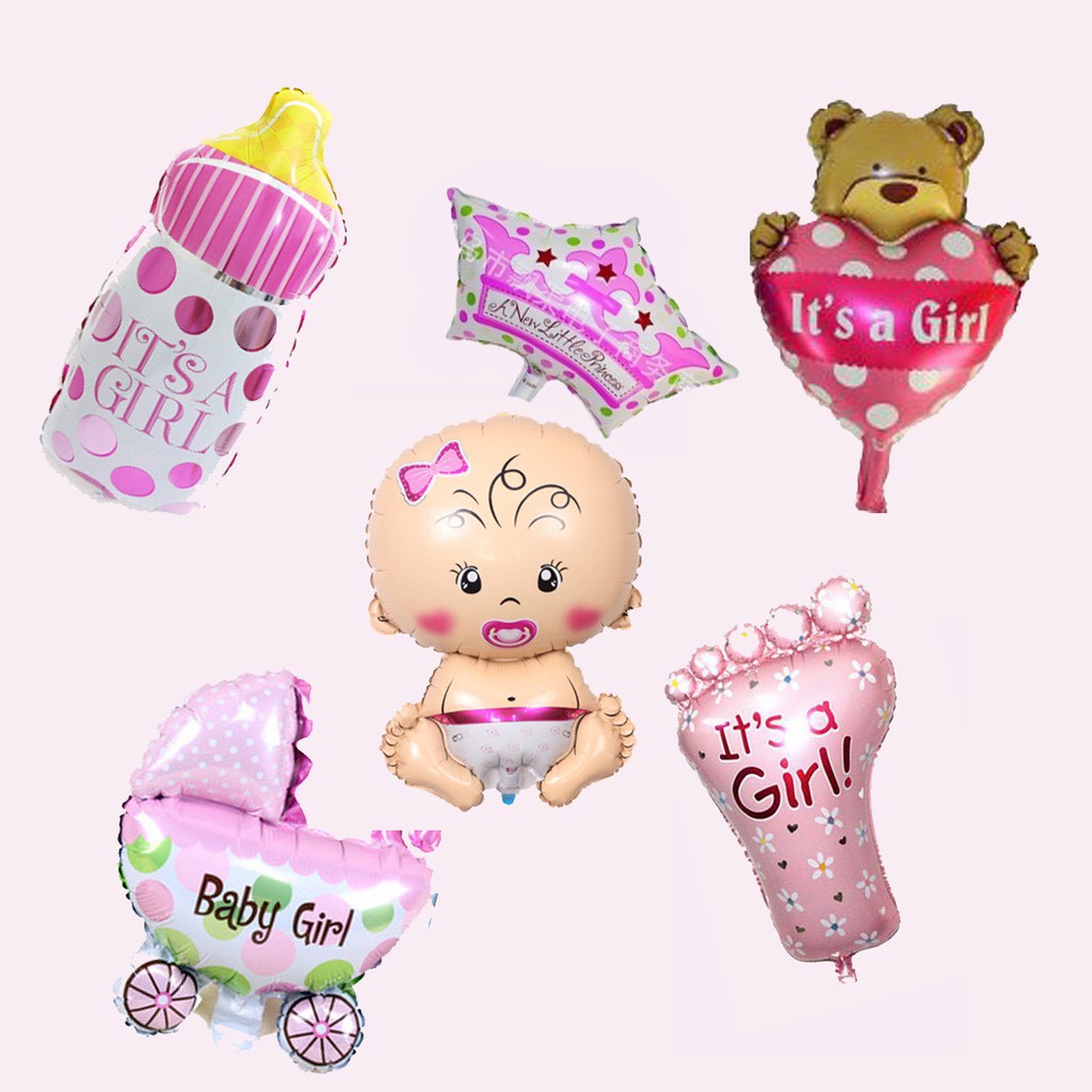 BÓNG BÉ TRAI - BÓNG BÉ GÁI SIZE LỚN trang trí tiệc thôi nôi, sinh nhật, đồ chới cho bé