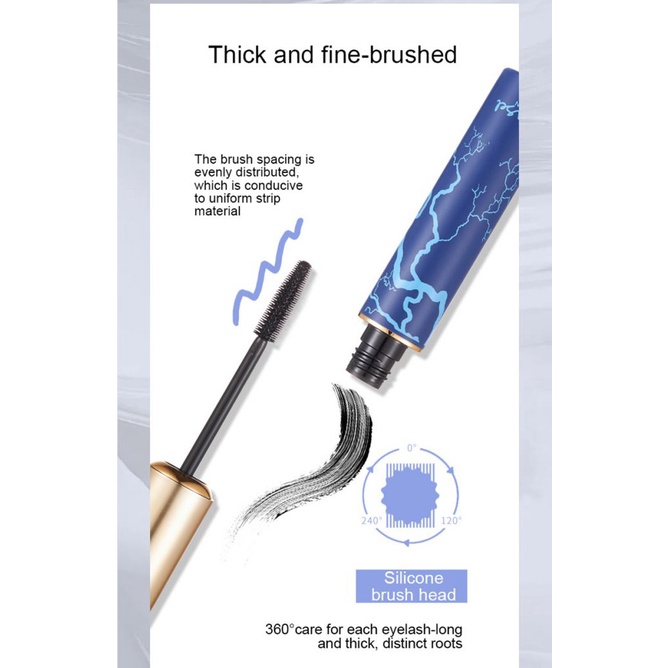 Mascara làm cong và dày mi chống thấm nước và mồ hôi không dễ lem
 | BigBuy360 - bigbuy360.vn