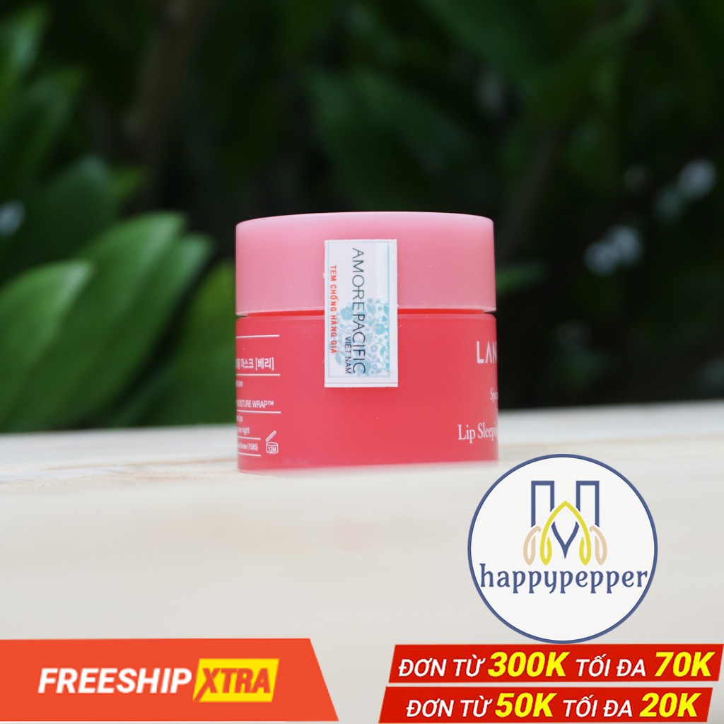 MẶT NẠ NGỦ CHO MÔI LANEIGE LIP SLEEPING MASK 8g (Berry) | có Bill | BigBuy360 - bigbuy360.vn