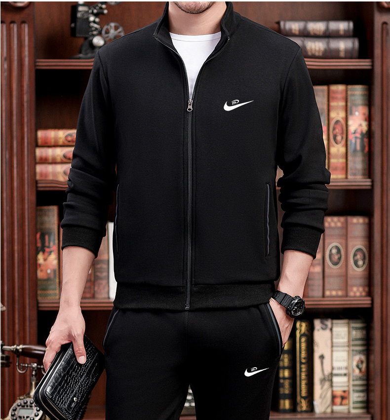 Bộ Đồ Thể Thao Áo Khoác Hoodie Phối Quần Dài Thiết Kế Cá Tính Cho Nam | BigBuy360 - bigbuy360.vn