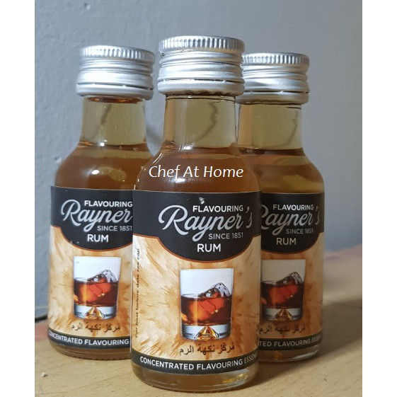 Hương Rayner's Rum 28ml làm bánh, pha chế