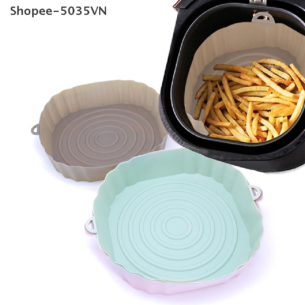 Nồi Chiên Không Dầu Chống Dính Bằng Silicone 18cm {akindofstar1.vn}
