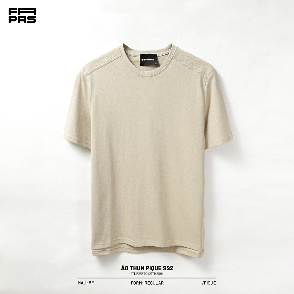 Áo Thun Pique FAPAS Regular SS2 | BigBuy360 - bigbuy360.vn