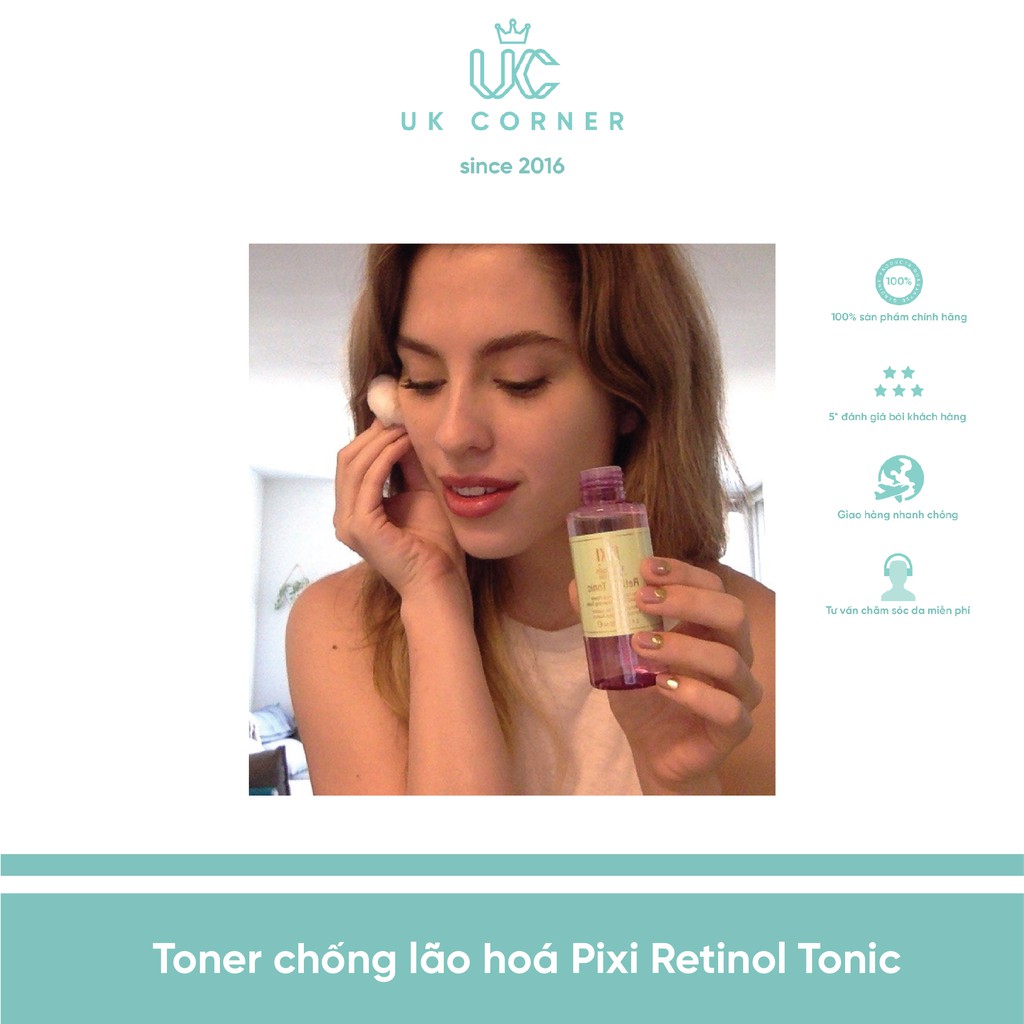 Toner tẩy da chết Pixi Tonic