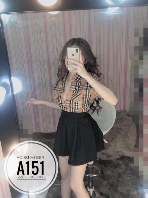 Bigsize Áo sơ mi BBR A151