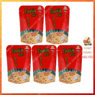 Bánh que cay đỏ stick biscuit 20gr - snack cọng tôm cay thái lan