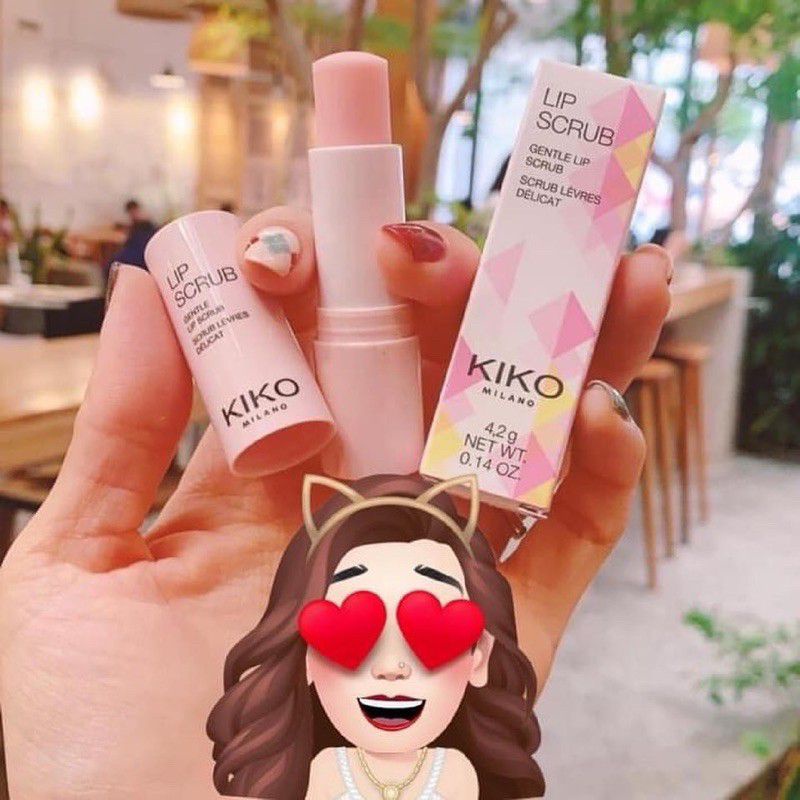 Tẩy da chết môi Kiko Milano Lip Scrub fullbox