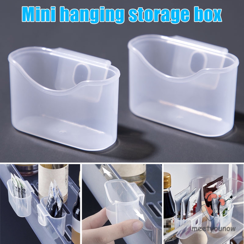 Set 2 Hộp Nhựa Mini Đựng Thực Phẩm Trong Tủ Lạnh